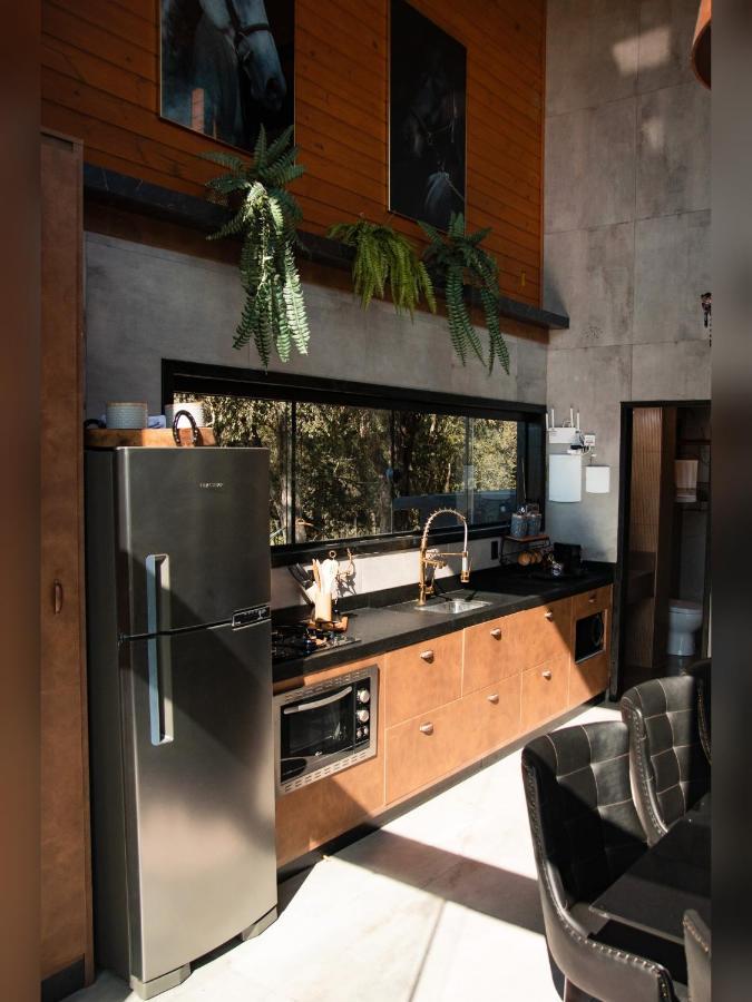 Cabana Horses La Contemporanea Proximo A Cidade E Vista Ponto Turistico Pedra Morro Do Campestre Урубиси Екстериор снимка